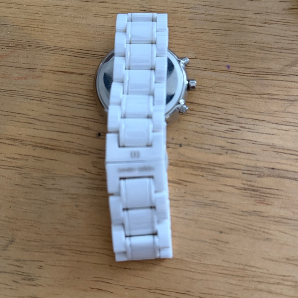 Danish Design White Ceramic Chronograph Watch - Picture 2 of 2